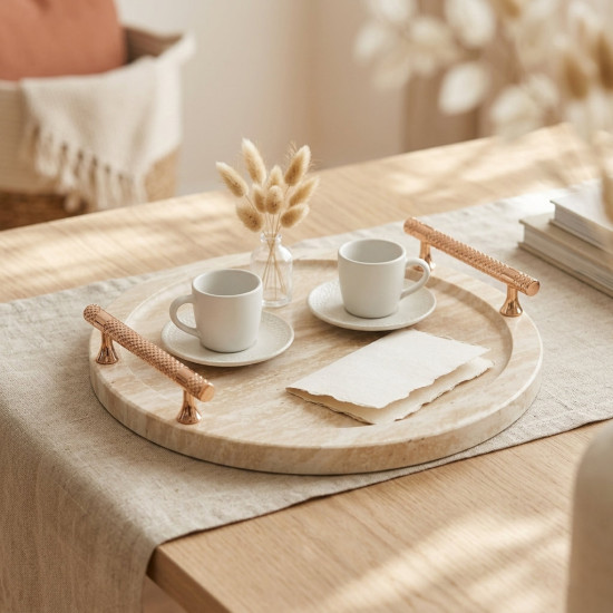Wooden Tray Set 2 Pcs